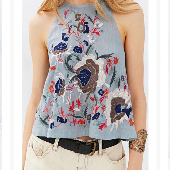 Kimchi Blue UA Embroidered Swing Tank - Picture 2 of 8